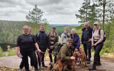 Luonto, hiljaisuus ja elävä yhteisö tekivät vaikutuksen saksalaisiin vieraisiin